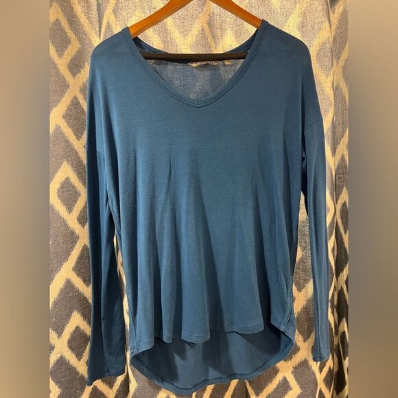 Athleta Cloudlight Relaxed Top Peacock Size XS OVERSIZED - Picture 1 of 4